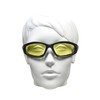 Bikershades Bifocal Safety Motorcycle Glasses Night Yellow Z87 +2.00