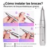 Clavos Recargables Muela Abrasiva 45000 Rpm