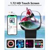 BooaBei Smart Watches, 1.72" Smartwatch for Men Women (Answer/Make Call),