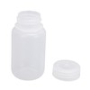 10Pcs Reagent Bottle Plastic Wide Mouth Lab Liquid Sample Seal