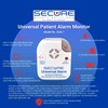 Secure Chair Alarm for Elderly Dementia Patients - 12"x12" Long-Term