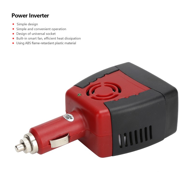 Power Inverter 150W Car Inverter Trolley DC to AC 220V