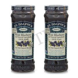 St. Dalfour Wild Blueberry Conserves - 10 oz - 2 Pack
