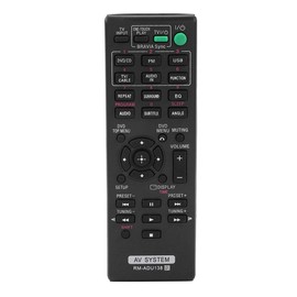 Professional Replacemnet Remote Control for Sony AV System Suitable for Sony RM-ADU138 for DAV-TZ140 HBD-TZ140 SS-CT121 SS-TS121 SS-WS121