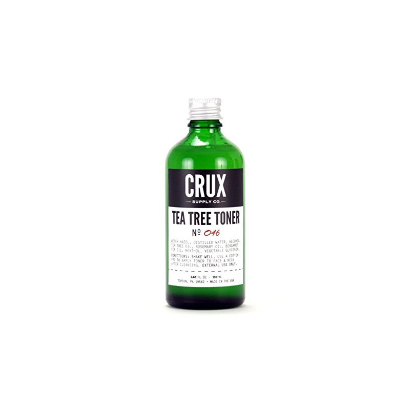CRUX Supply Co. Tea Tree Toner, 6.7 Ounce
