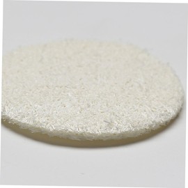 Beavorty 2sets 6.5cm Loofah Puff Makeup Remover Portable Facial Cleansing Wipes Natural Facial Pads for Women Travel Home 20pcs*2