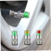 Vaguelly 4pcs Auto Tire Pressure Monitor Caps Indicator Valve Stem