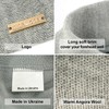 Braxton Grey - Warm Lined Wool Angora Knit Berets -