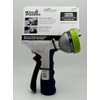 Ray Padula Comfort-Grip Metal 7-Pattern Garden Nozzle, Navy Blue and