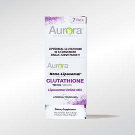 Aurora Liposomal Glutathione Powder (750mg high content) 7-day supply / 오로라 리포좀 글루타치온 분말 (750mg 고함량) 7일분