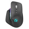 Zienstar Mouse Rgb Ergonómico Bluetooth Y Inalámbrico Usb