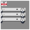 KAAVGVUHK 3pcs 32 Inch LED TV Backlight Strips 4708-K320WD-A4213K01 K32WD
