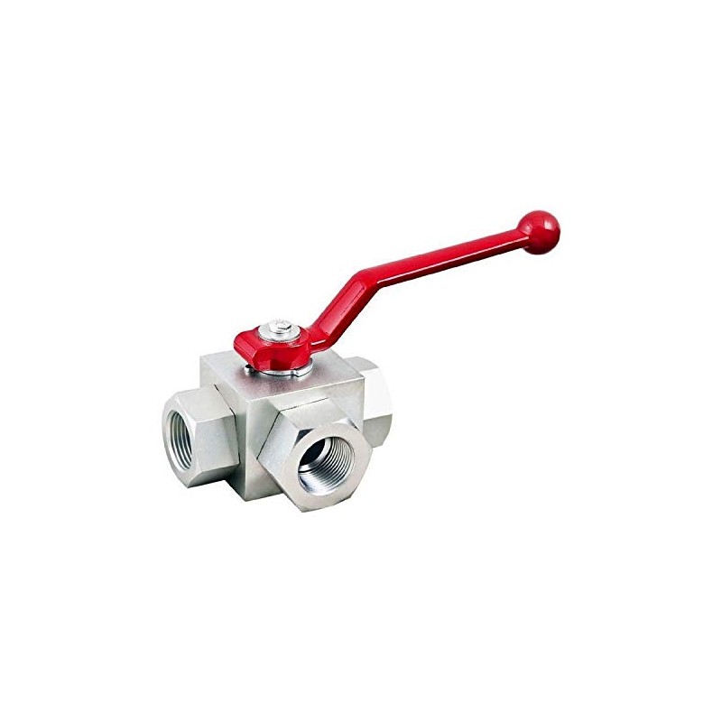Uzman-Versand 3 Way 1/2 Inch Ball Valve L Type Bore