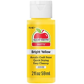 Apple Barrel 20513 Pintura acrílica, 2 onzas, amarillo brillante