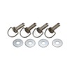 TCT-MOTORPARTS Fasteners Hard Saddlebag Mounting Pin Bolts Fit for Harley