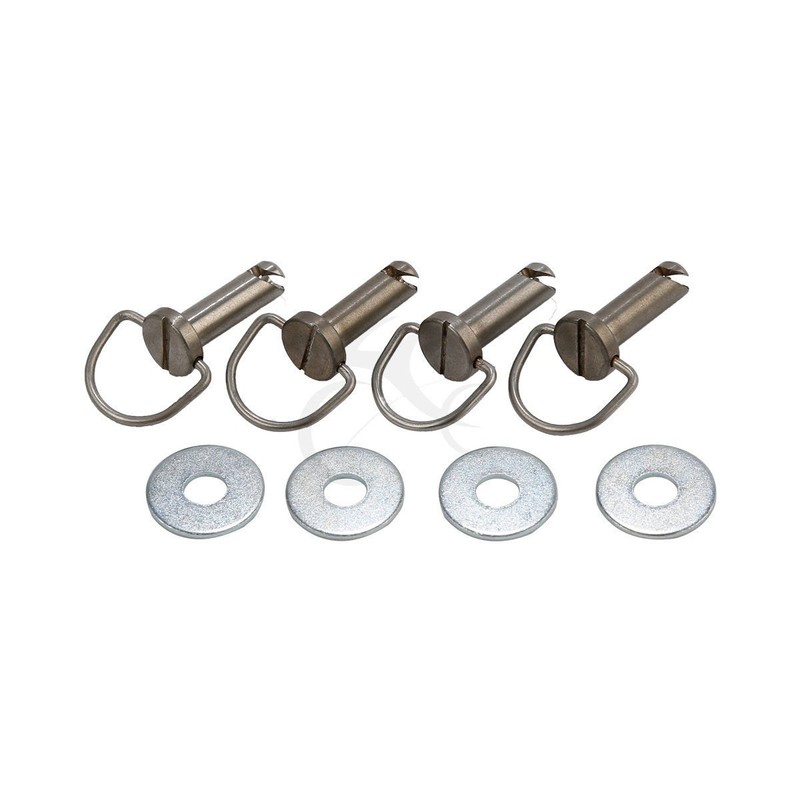 TCT-MOTORPARTS Fasteners Hard Saddlebag Mounting Pin Bolts Fit for Harley