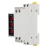 3 Phase DIN Rail Ammeter LED Digital Display High Accuracy