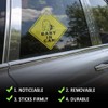Miss-shop Baby on Board Car Sticker, Baby Car Sticker, 3