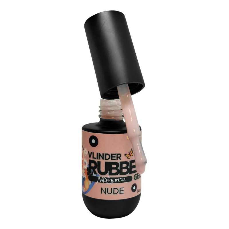 Gel Rubber Vlinder Monarca Para Uñas 14ml Mc Nails Color
