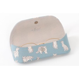 DDintex FLORET LONDON Glasses Case 02 Miao Blue 6.3 x 2.4 x 1.4 inches (16 x 6 x 3.5 cm) [With Liberty Print]