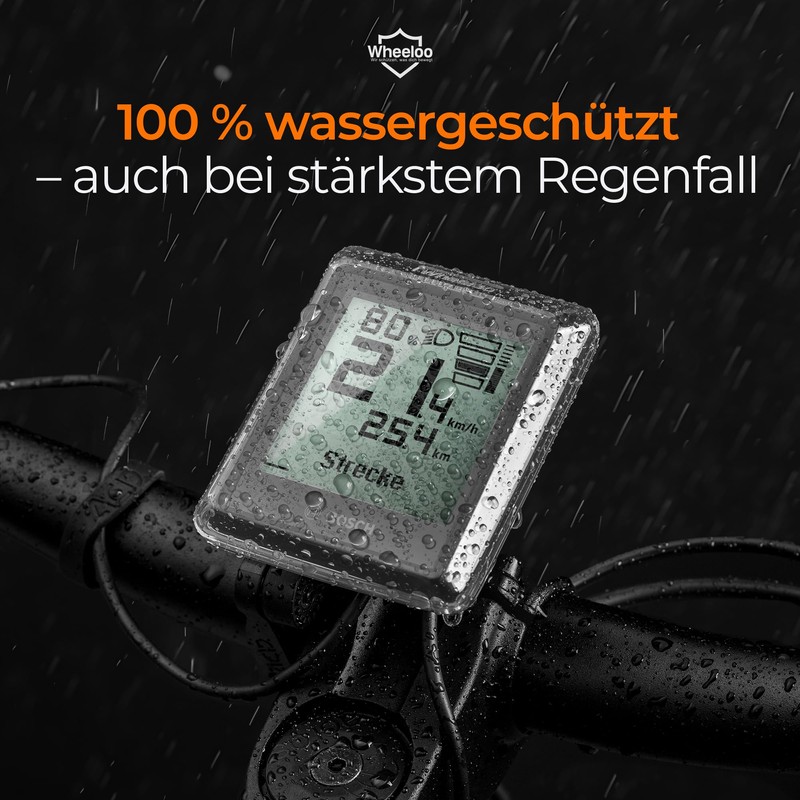 Wheeloo Bosch Intuvia 100 Displayschutz Set I E-Bike Schutzhülle transparent