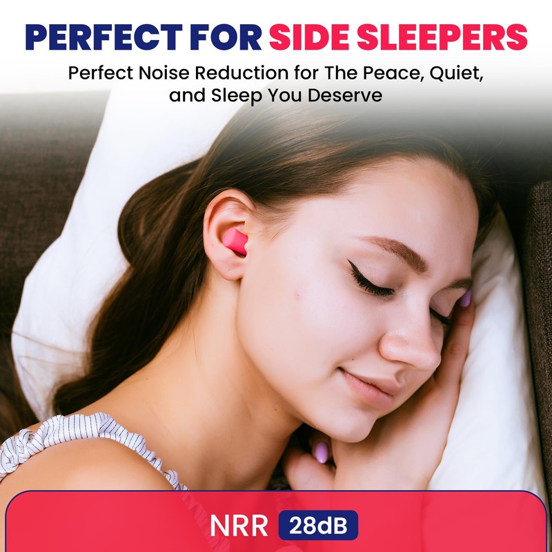 100 Pair Foam Extra Small Ear Plugs for Kids, and