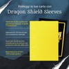 Dragon Shield ART11001 Matte Standard Size Sleeves Cartoncino 100pk-Clear, Multicoloured