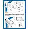5 Pack Rok Hardware Soft Close for Cabinet Doors/Metal Soft
