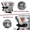 JSBOYAT Headlight Assembly Replacement for 2015-2017 Ford F150 Headlamp (Left