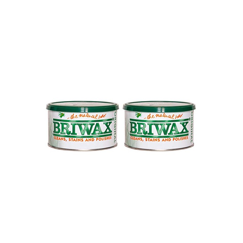 Briwax Darkbrown Brown Dark Furniture Wax, Cleans, Stains, and Polishes