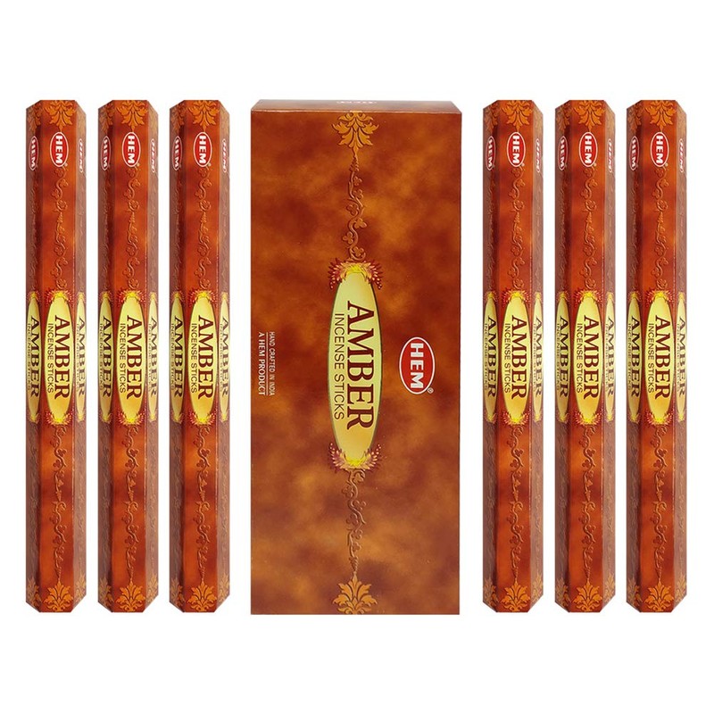 Amber Incense Sticks and Incense Stick Holder Bundle Insence Insense