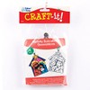 Baker Ross EF258 Nativity Suncatcher Decorations, Christmas Crafts for Kids