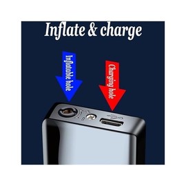 Encendedor de soplete de butano, encendedor de llama tipo chorro ajustable a prueba de viento, encendedor de butano recargable, encendedor con sensor táctil inteligente multifuncional 2024, regalo for