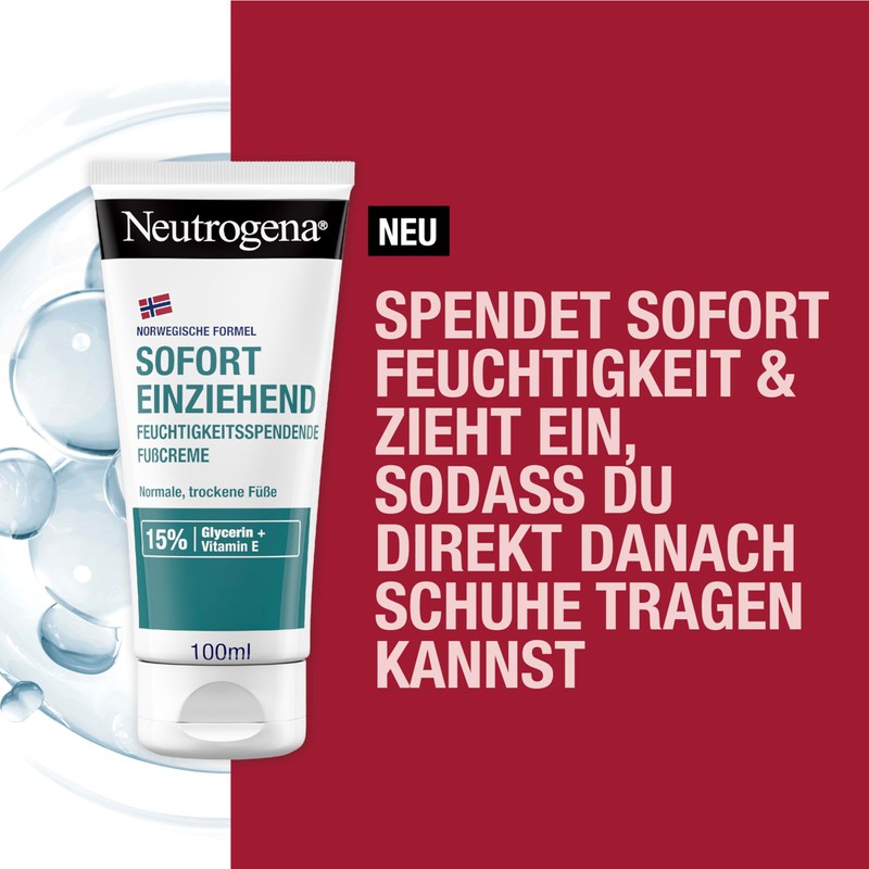 Neutrogena Instant Absorbing Foot Cream 100ml