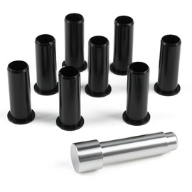 Door Bushing Removal Tool Hinge Liners Set for Easy Installation for Jeep Wrangler JL JK JKU JT JLU 2007-2024 (Black)