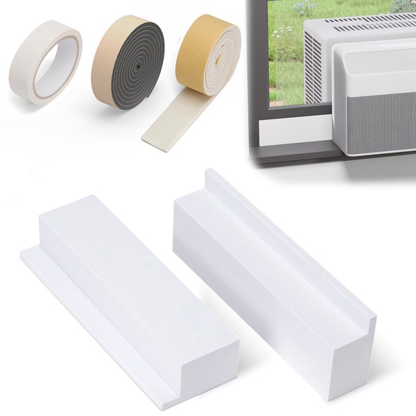 Chiligent Foam Block for U-Shape Window Air Conditioner, 2 Pack