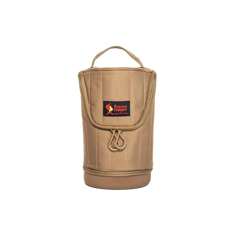 Oregonian Camper Lantern Case, Lantern Drum, Wolf Brown