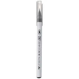 Kuretake Brush Pen, Real Brush Pen, Clean Color, No.10, Black (RB-6000AT-010S)