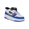 Heelys POP 5 Wheeled Heel Shoe, Blue/White/RED, 3 US Unisex
