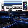 Acrylic Interior Car LED Strip Light with Wireless APP, RGB