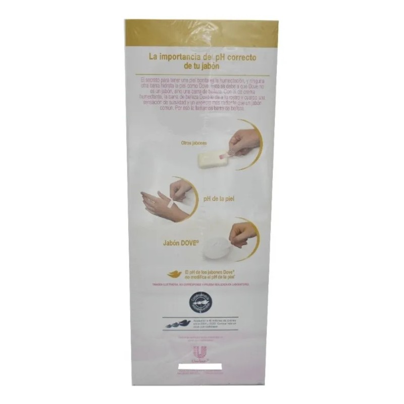 Jabón Barra Dove Pink Pzas 135