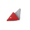 Bonaventura Triangle Coin Case BCCT4, red
