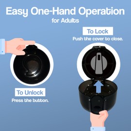 Stove Knob Safety Covers (5 Pack) – Oven Knob Covers for Child Safety – Universal Size Gas Stove Knob Locks – Pre-Applied Adhesive Base – No Tools Needed for Install