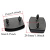 Pro Bamboo Kitchen 10pcs Bed Slat Plastic Center Cap 55x9mm