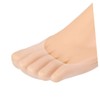 Minkissy 2pcs Pair Gel Foot Cushion Socks for Foot Care