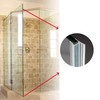 Shower Glass Door Seal Strip, 120 Inch Silicone Soft Shower