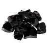 1Lb Black Obsidian Crystal Rocks Raw Stones for Tumbling, Black