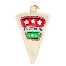 Old World Christmas Parmesan Cheese Glass Blown Ornament for Christmas Tree