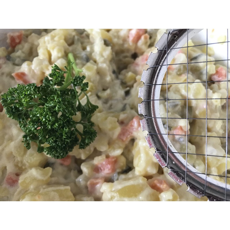 Potato cutter, stainless steel manual potato chopper, egg slicer, egg