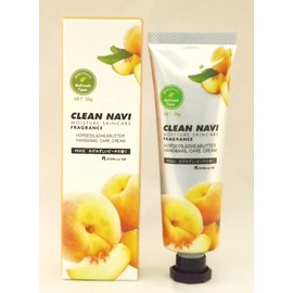 [Set of 6] Hand & Nail Care Moisture Cream Peach 50g